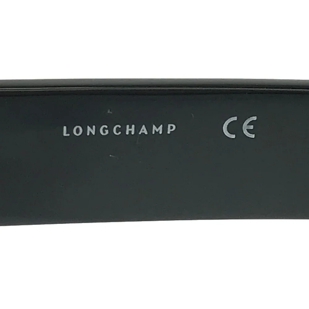 Longchamp Eyeglasses Frames LO663S 005 Shiny Black Cat Eye Oversized 56-16-140
